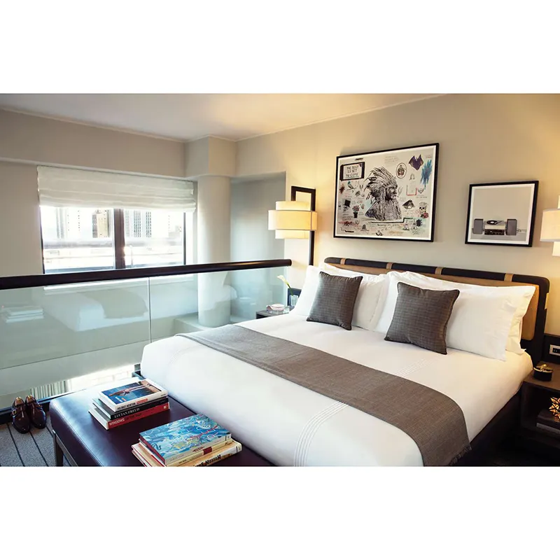 Thompson hotels hyatt luxury hotel project furniture 5 star hotel bedroom set for sale
