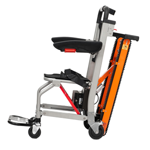 電動折りたたみ式スチール車椅子CE認定ミニクライミング輸送設計階段用 - Product Image 3