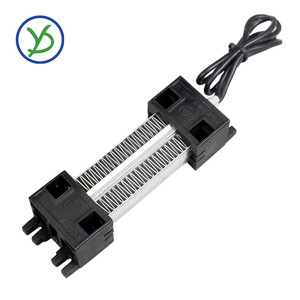 12 ~ 220V 100W Calentador <span class=keywords><strong>de</strong></span> aire <span class=keywords><strong>de</strong></span> cerámica PTC aislado Incubateur chauffant calentadores eléctricos Elemento calefactor <span class=keywords><strong>de</strong></span> termostato automático - Product Image 1