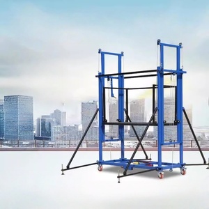 Andamio de elevación eléctrica de 2-10M, personalización de 300kg, 500kg, elevador de fábrica, máquina de manipulación de materiales de almacén, andamio eléctrico - Product Image 2