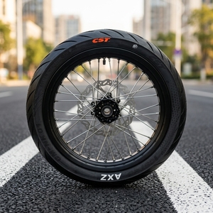 Juego de Ruedas Profesionales de Competición, Neumáticos Semi-Slick, Kit de Ruedas Surron Ultra Bee Supermoto para Competiciones en Pista - Product Image 2