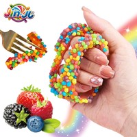 Bonbons chinois, fabricant de bonbons, saveur de fruits mélangés, bracelet de perles, bonbons gélifiés, certifié EN71, emballage en boîte, collations de fête