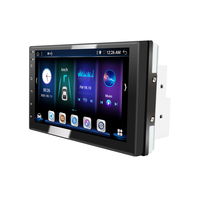 Autoradio 7 pouces WIFI Universel FM AM Radio RDS GPS USB Interface de lecteur DVD de voiture avec DSP Navigation de voiture dans le système Android 10