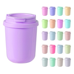 สินค้าขายส่ง แก้วกาแฟสแตนเลสสุญญากาศ ขนาด 11 ออนซ์ 300 มล. แก้วน้ำเก็บความร้อนสองชั้น ขวดน้ำร้อนแบบพกพา - Product Image 3