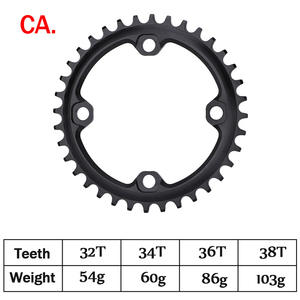 <span class=keywords><strong>XT</strong></span>-platos y bielas para bicicleta de montaña 104BCD, manivela integrada de 170mm y 175mm, 32/34/36/38T, anillo de <span class=keywords><strong>cadena</strong></span> de 9/10/<span class=keywords><strong>11</strong></span>/12 <span class=keywords><strong>velocidades</strong></span> - Product Image 3