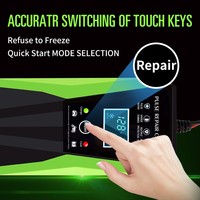 Chargeur de batterie de voiture portable WFY 12V 10A, réparation par impulsions, chargeur de maintien pour batterie au plomb-acide GEL AGM, fonction PD, électrique CC