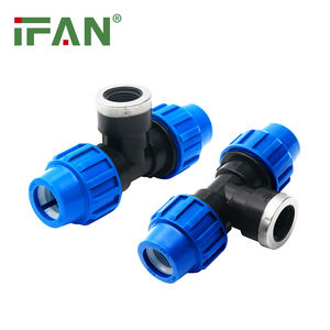 IFAN vente en gros plomberie polyéthylène 20-110mm raccords de tuyauterie PP raccords HDPE d'irrigation rapide - Product Image 5