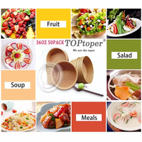Vente en gros boîte de papier à emporter pour salade de pâtes jetables de qualité alimentaire avec logo personnalisé papier artisanal pour nouilles fabriqué en Chine