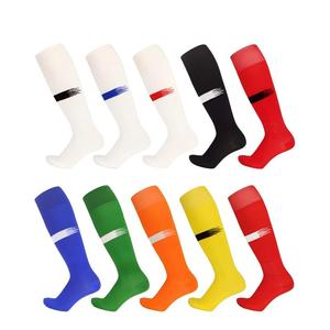 Chaussettes de sport antibactériennes fines pour hommes, femmes <span class=keywords><strong>et</strong></span> enfants, hauteur genou, pour le football - Product Image 2