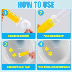 Gel nettoyant et désodorisant pour toilettes avec logo personnalisé, parfum <span class=keywords><strong>naturel</strong></span> durable, pour canalisations - Product Image 5