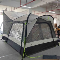 Auvent gonflable portable sur mesure pour camping extérieur, imperméable, pour SUV, camping-car, caravane, auvent de voiture