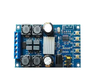 ZK-502B BT Digital Amplifier Board With Case 50Wx2 Dual-Channel Stereo Audio Amplifier No Sound DC4.5-27V