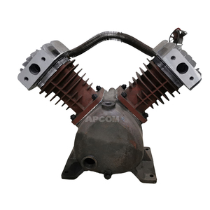Cabeza de Cilindro de Motor de Gasolina APCOM V-Twin con Aletas de Enfriamiento y Conexión de Manguera para Compresor de Aire - Product Image 1