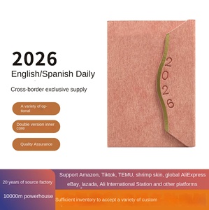 Agenda personnalisé <span class=keywords><strong>en</strong></span> gros 2026, planificateur relié, carnet de notes de <span class=keywords><strong>calendrier</strong></span> <span class=keywords><strong>professionnel</strong></span>, tailles A3 A4 A5 pour la promotion de cadeaux d'entreprise, la planification - Product Image 3