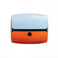 Boîte de rangement pour moto ABS, coffre de rangement pour casque, 29L grande capacité, rangement pour vélo