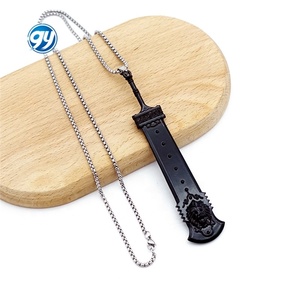 Collana in Lega Modello Arma 2B di NieR Automata, Gioiello del <span class=keywords><strong>Gioco</strong></span> YoRHa Battle Unit - Product Image 3