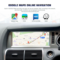 Android 13 Pantalla de 10,25 pulgadas navegación automática carplay coche GPS vídeo REPRODUCTOR DE DVD para Audi Q7 2006 - 2015 volante a la derecha WIFI 4G
