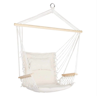 Vente chaude Intérieur Extérieur Macramé Suspendu Hamac Chaise Balançoire pour Chambre Épandeur De Bois Bar Hamac Chaise