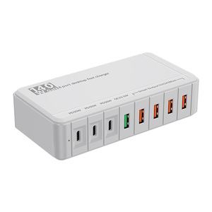 Cargador de carga rápida de nitruro de <span class=keywords><strong>galio</strong></span> multipuerto con enchufe USB transfronterizo de gran venta, función QC3.0 5V3A para teléfono móvil tipo C - Product Image 1