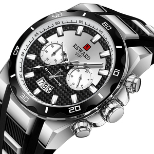 <span class=keywords><strong>Montre</strong></span> de luxe chronographe cool pour <span class=keywords><strong>homme</strong></span>, chronographe cool 3ATM, <span class=keywords><strong>montre</strong></span>-bracelet en alliage de silicone bleu, <span class=keywords><strong>prix</strong></span> d'usine, horloge, nouveau - Product Image 1