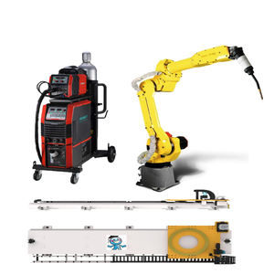 Cánh tay robot hàn của M-10iD với <span class=keywords><strong>R</strong></span>-30iB cộng với <span class=keywords><strong>b</strong></span>ộ điều khiển với thợ hàn và tuyến tính Tracker cho tự động mig mag Hàn - Product Image 1