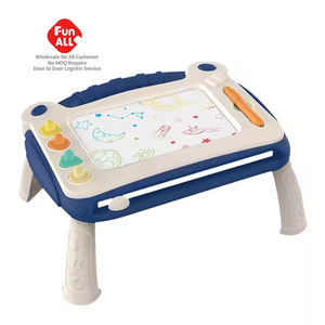 Kinder Puzzle Kindergarten Babys lernen frühe Bildung Spielzeug Magnetic Magnetic Graffiti Zeichenbrett Farbe Zeichenbrett Spielzeug - Product Image 1