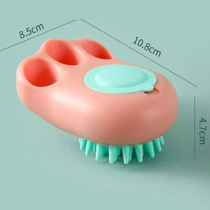 Cepillo de Silicona Suave para Perros y Gatos, Masajeador para Champú de Mascotas, Cepillo de Baño y Aseo, Cepillo de Goma de Silicona Suave para Pelo Corto - Product Image 5