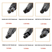 Fabricant 7 Styles Type C à 5.5*2.1mm DC Shaver Clipper Port Female Conversion Tip Connector Rapidly Charging Plug Adapter