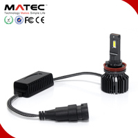 Phare LED Super Lumineux L9 55W 5500LM 6000K avec Refroidissement par Ventilateurs et Pilote Canbus 12V Nouveaux H8 H7 H11 9005 9006 Hb3 Hb4 H11 H13