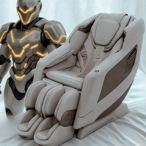 เก้าอี้นวดแบบมีล้อเลื่อน RT Walk Leg Rollers Chair 6d Zero Gravity Luxury Therapeutic Armchair BJ02 ราคาโรงงานสุดหรู Zero Gravity Roller Ma - Product Image 1