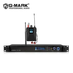 G-MARK G4.1 שלב ביצועים יחיד ערוץ משדר ומקלט אוזניות אלחוטי באוזן צג