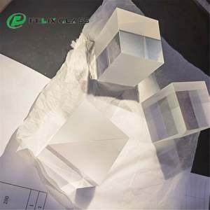 Prisme cube de séparation de faisceau optique FELIX en verre K9, rapport 50:50, avec revêtement antireflet - Product Image 1