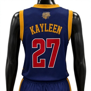 Ensemble de maillots de basket-ball pour hommes Dribble Divas, col en V, sans manches, imprimé par sublimation, uniformes sportifs à séchage rapide, pour adultes, toutes saisons - Product Image 5