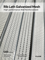 Grillage de plâtre galvanisé pour bâtiment, G60, revêtement en zinc, longueur et largeur personnalisables, fournisseur fabricant depuis 20 ans, distribution aux distributeurs
