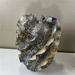 Jarrón de Cerámica de Diseño Nórdico Hecho a Mano, Jarrones de Cerámica Modernos y Antiguos Únicos para Decoración del Hogar, Jarrón Alto para Arreglos Florales al por Mayor - Product Image 2