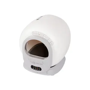 Sanita grande inteligente automática Wi-Fi aberta para gatos, caixa de areia inteligente para gatos, autolimpante, automática