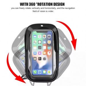Nouveau design, sac de téléphone étanche pour vélo, sacoche de vélo, sacoche de moto, étui de fixation pour cadre avant de vélo - Product Image 3