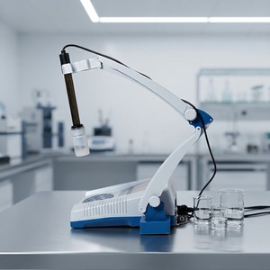 Medidor de pH Digital de Laboratorio, Medidor de pH Cosmético de Sobremesa, Medidor de pH Portátil para Leche y Agua, Sensor de pH para Suelo, <span class=keywords><strong>Phmetro</strong></span> - Product Image 5
