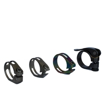 Collier de Selle de Vélo en Alliage d'Aluminium, Collier de Selle à Libération Rapide, Couleur Personnalisable, Accessoires de Vélo