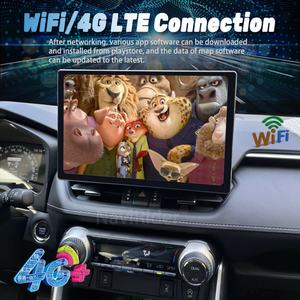 13.3 Inch for Toyota RAV4 XA50 2018 2019 2020 <b>Android</b> 13 Auto Screen Car Multimedia Video Player GPS Navigation Radio Carplay 4G - Product Image 3