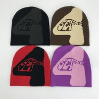 Bonnet en tricot personnalisé Yukaihe, bonnets d'hiver personnalisés, bonnets en tricot épais de haute qualité avec logo personnalisé