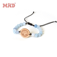 Gelang Tiket Akses Kontrol Khusus NFC Elastis Berwarna-warni dengan Manik-manik Bulat NTAG 213 NTAG 215 NTAG 216