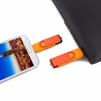Memorias USB Flash Disk 2,0 3,0 Custom Logo Thumb Drive 256GB 32GB 4GB 128GB Usb Key Memory Wholesale Swivel OTG USB Flash Drive