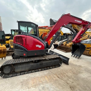 Mini-excavatrice Yanmar VIO80 en stock en entrepôt national, avec moteur fiable 4TNV98C, système hydraulique complet, machine entière et vérifiée. - Product Image 4
