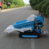 Prix réel Nouveau Type de chargeur frontal à faible coût Mini Dumper sur chenilles Capacité de 500kgTon Noyau de moteur de pompe hydraulique multifonction