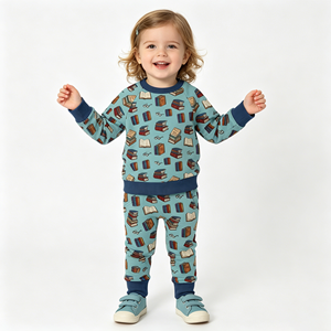 Fornitore Affidabile di Set di <span class=keywords><strong>Abbigliamento</strong></span> Autunnale <span class=keywords><strong>per</strong></span> Bambini in Morbido Cotone con Stampa <span class=keywords><strong>Safari</strong></span> nella Giungla, Maniche Lunghe e Coulisse, Ideale <span class=keywords><strong>per</strong></span> Visite al Zoo e Giochi - Product Image 3