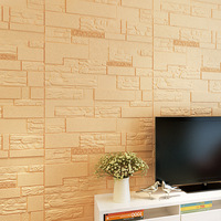 Nouveau design 3d Carrelage mural Décoration Design 3d Brique Pe Mousse Papier peint/panneau mural/autocollant Décoration intérieure