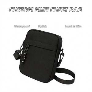 Riñonera deportiva informal para exteriores, resistente al agua, con diseño antirrobo de nailon a la moda. - Product Image 2