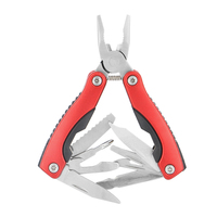 Rvs Multifunctionele Folding Tangen Schroevendraaier Mes Combinatie Tool Voor Elektriciens Huishoudelijke Draad Stipper Cutter