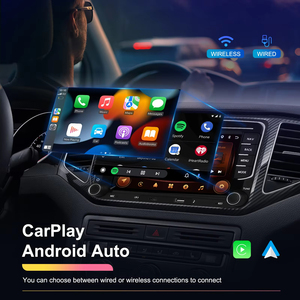 Podofo 7'' 2+64GB Android Autoradio <b>Car</b> Radio Carplay GPS WiFi USB Type-C <b>for</b> VW/PASSAT/SKODA/POLO/GOLF/SEAT DSP Stereo - Product Image 2